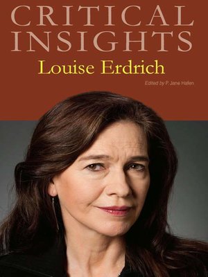 cover image of Critical Insights: Louise Erdrich